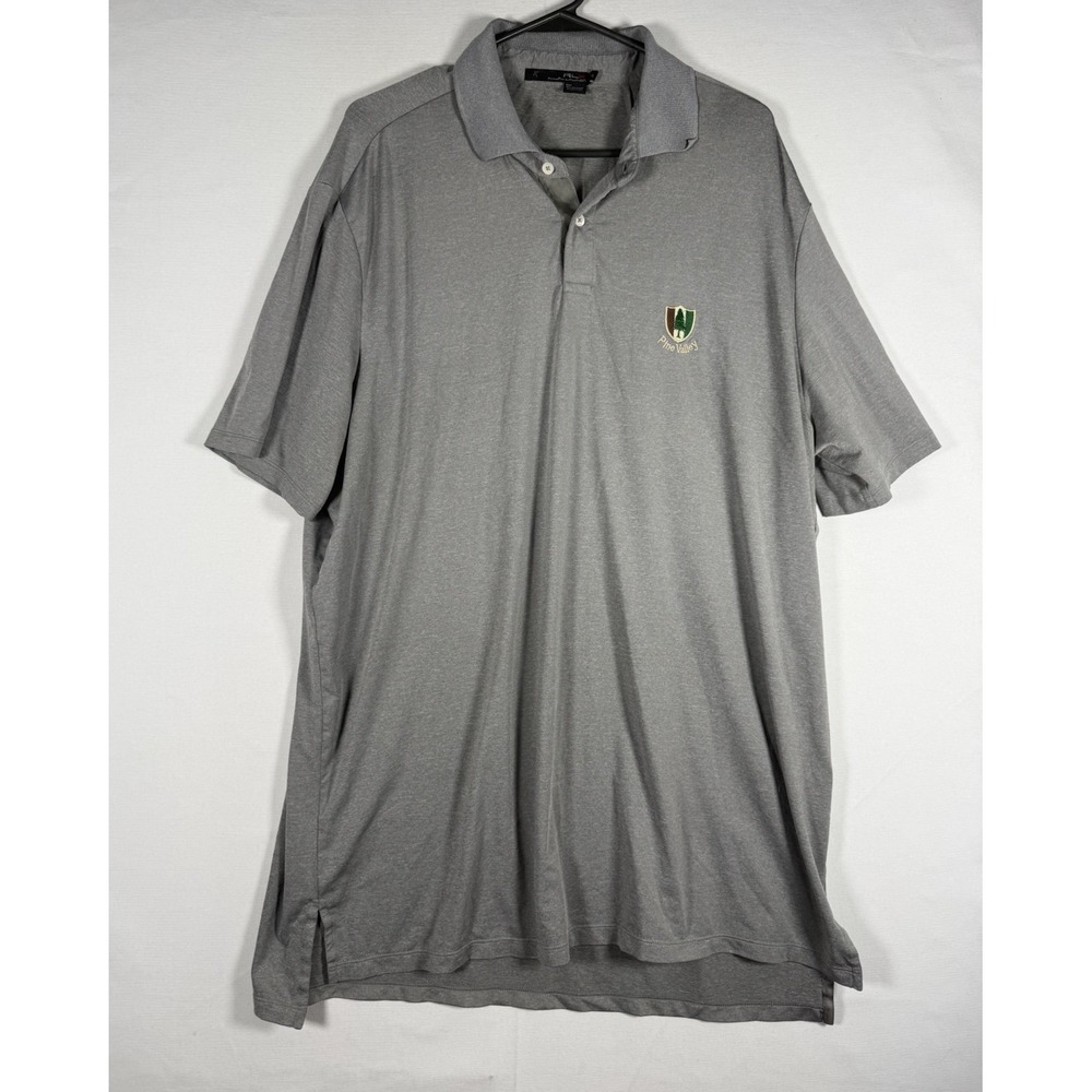Ralph Lauren Polo Shirt Men XL RLX Pine Valley Country Club Golf - Lot Of 2 READ